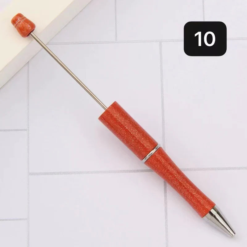 Bead pen,5.5 dollars 14 pieces, marker pen, creative diy pen, focal pen, children's wisdom personalized inspiration toy pen