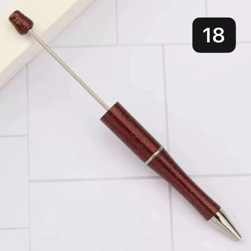Bead pen,5.5 dollars 14 pieces, marker pen, creative diy pen, focal pen, children's wisdom personalized inspiration toy pen