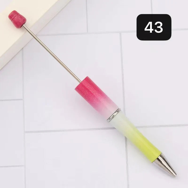 Bead pen,5.5 dollars 14 pieces, marker pen, creative diy pen, focal pen, children's wisdom personalized inspiration toy pen